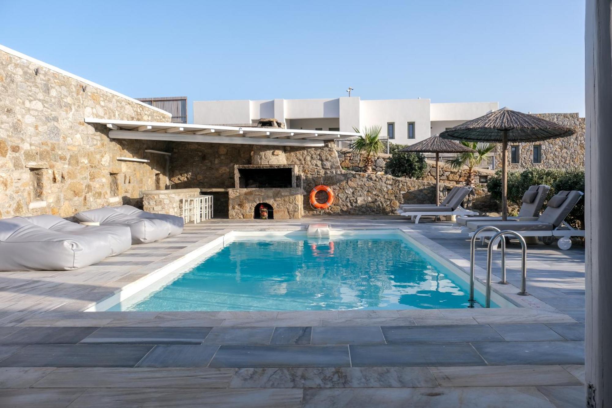 Villa & Suite Elia Mykonos Mykonos Town Exterior foto